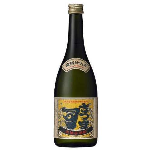 芋焼酎 さつま司 黄麹仕込み 25度 瓶 720ml 1本【ご注文は1ケース(12本)まで1個口配送可能です】