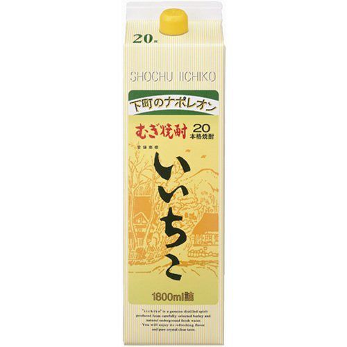 本格麦焼酎 三和酒類 いいちこ 20度 1.8L 1本【ご注文は2ケース(12本)まで同梱可能】