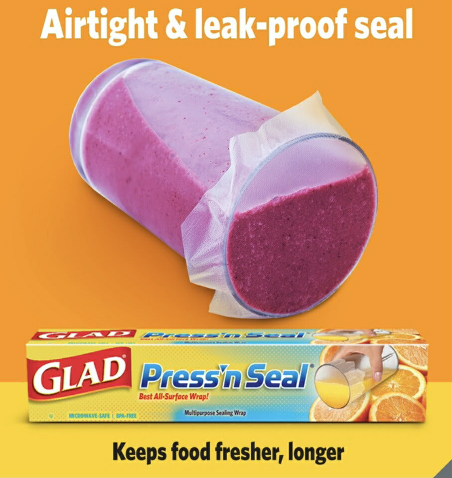 ★送料無料★ グラッド GLAD　PRESS'N SEAL　プレス　シール（プレスンシール）30cmX43.4m×3個【コストコ通販】グラッド グラット