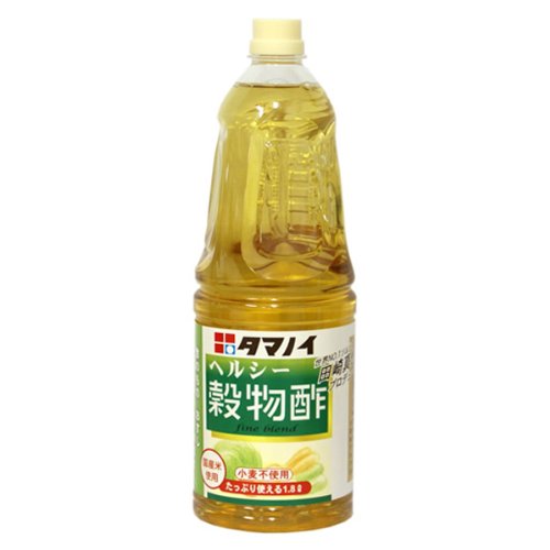 【送料無料】【軽減税率対象商品】タマノイ酢 ヘルシー穀物酢 1800ml 1.8L×6本