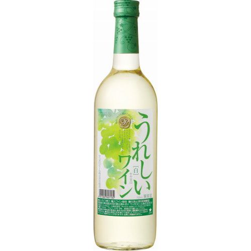 【送料無料】サッポロ うれしいワイン 白 720ml 12本