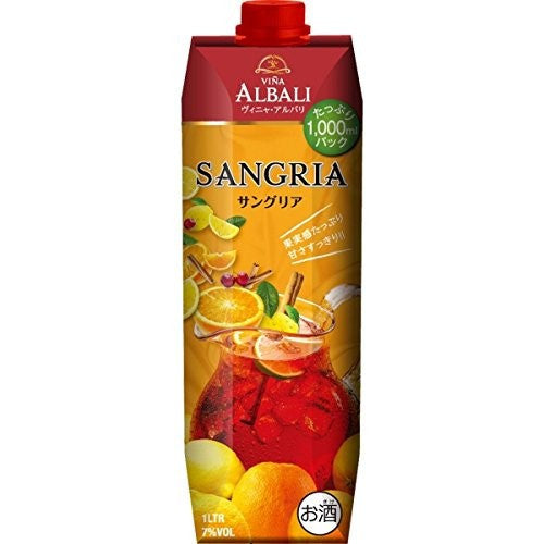 ヴィニャ・アルバリ・サングリア 1000ml 1L 1本【ご注文は24本まで1個口配送可能】