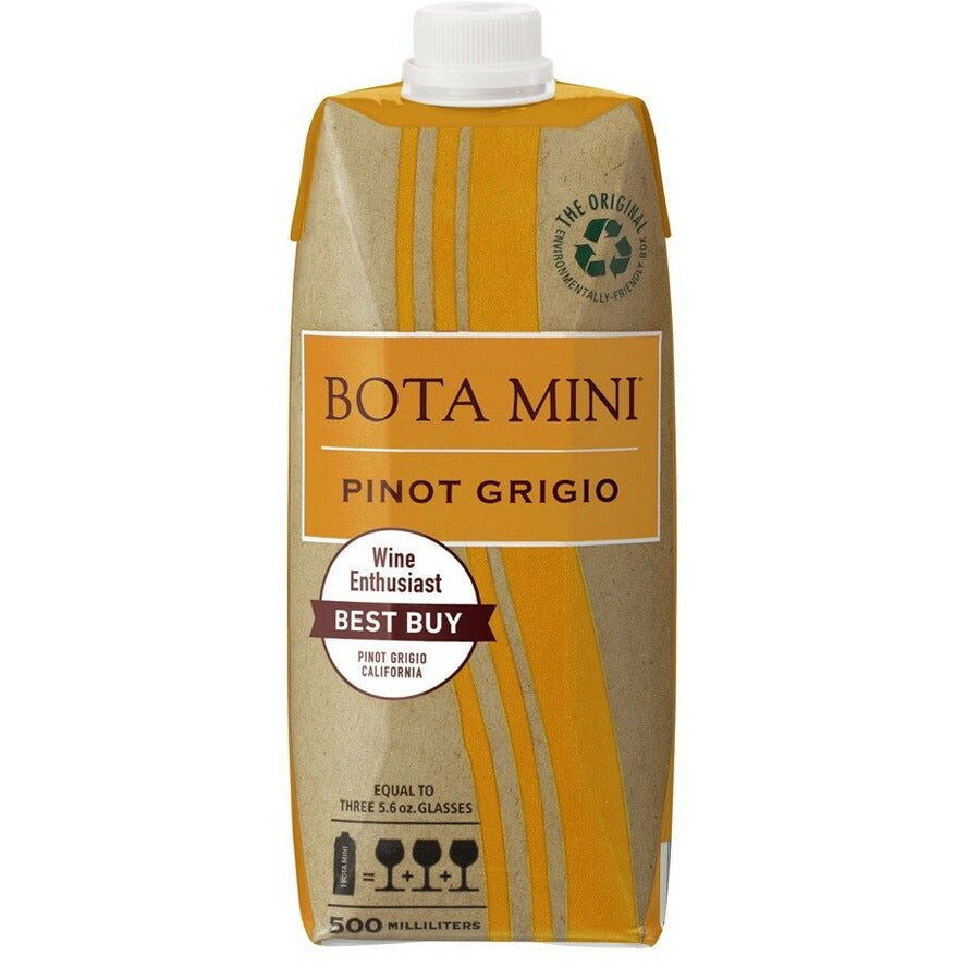 【カリフォルニアワイン】【送料無料】【ケース販売】ボタ ピノグリージョ500ml 12本
