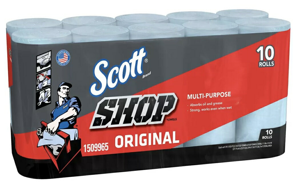 《メーカー直送品》★ボックスタイプ(200枚)★【送料無料】 スコット【Scott】カーショップタオル ショップタオル  ボックス BOX 200枚 Scott SHOP TOWELS BLUE コストコ【送料無料】ウエス 紙ウエス