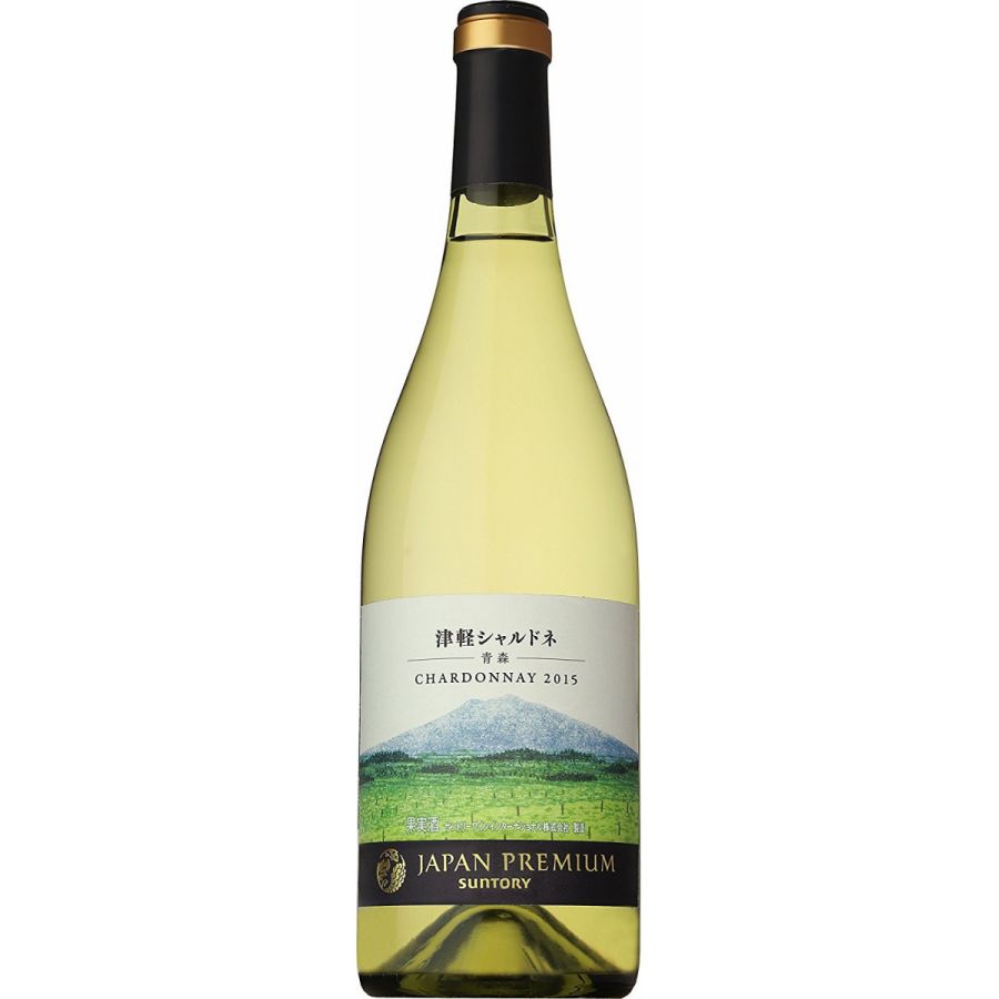 【日本ワイン】サントリー ジャパンプレミアムかみのやまシャルドネ 750ml 1本【ご注文は1ケース(12本)まで1個口配送可能です】【sun2016jp】