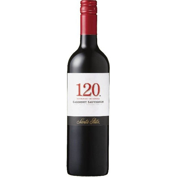 【送料無料】サンタ・リタ 120 シェント・ベインテ カベルネ・ソーヴィニヨン 750ml×12本/1ケース[チリ/赤ワイン/辛口/ミディアムボディ]【北海道・沖縄県・東北・四国・九州地方は必ず送料が掛かります】