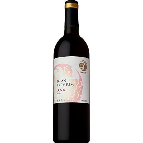 【日本ワイン】サントリー ジャパンプレミアムメルロ 750ml 1本【ご注文は1ケース(12本)まで1個口配送可能です】【sun2016jp】