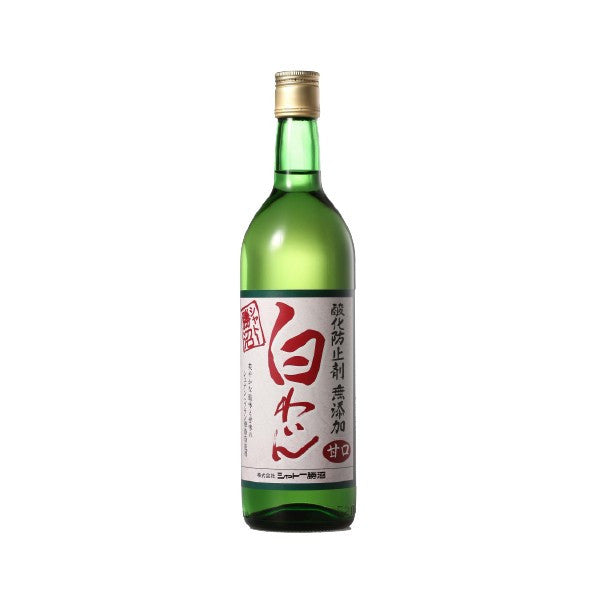 【送料無料】シャトー勝沼 酸化防止剤無添加白ワイン 甘口 720ml×12本【北海道・東北・四国・九州・沖縄県は必ず送料がかかります】