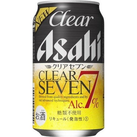 【送料無料】アサヒ クリアアサヒ クリアセブン 7％ 350ml×24本(1ケース)