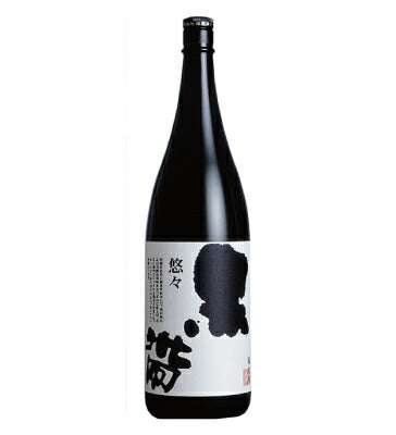 【北陸 石川の超極秘限定酒】【特約店限定商品】福光屋 黒帯 悠々 特別純米酒 1800ml 1.8L 1本【ご注文は6本まで1個口配送可能】