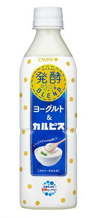 【送料無料】アサヒ 発酵BLEND ヨーグルト＆カルピス 500ml×24本
