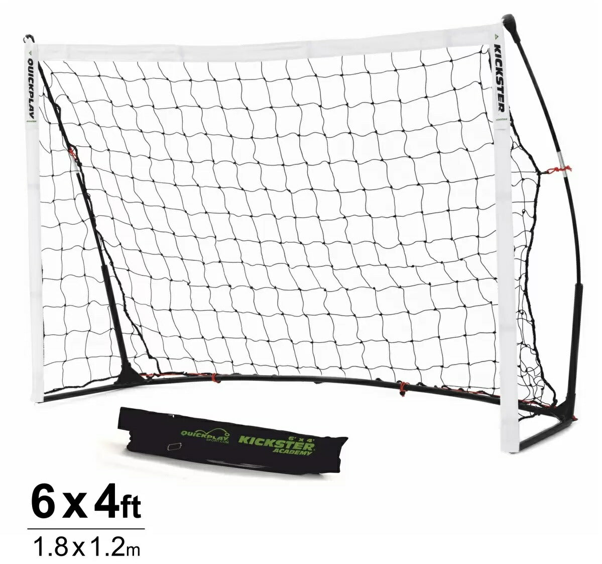【送料無料：メーカー直送品】  クイックプレイ QUICKPLAY 組み立て式 ポータブル サッカーゴール 1.8m×1.2m 6KSR-000-02 子供 こども 折り畳み 持ち運び おもちゃ スポーツ 運動 小型 軽量 ミニ サッカー ゴール 庭 誕生日 クリスマス プレゼント コストコ