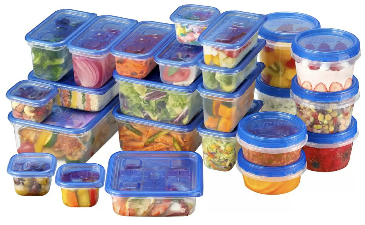 送料無料【Ziploc】ジップロック マルチパック コンテナー24個セット バライティー パック  バライティーパック食品保存容器【コストコ通販】