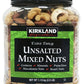 《無塩》（黒）カークランドシグネチャー　ミックスナッツ　アンソルテッド（無塩）KS　Unsalted Mixed  Nuts　ミックスナッツ 無塩 1.134kg【コストコ通販】＃8