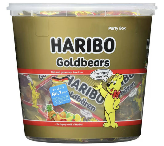 ノーマルタイプ★NEW!【980→1000g】増量しました！★ ハリボー  ミックス ゴールデンベア　グミ　ドラム　1000g HARIBO GOLD BAREN バケツ型　業務用 メガパーティー コストコ 【輸入食品】【コストコ通販】＃8