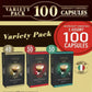 100個 variety pack!!＊送料無料《イタリア産》 ネスプレッソ コーヒーカプセル  互換 カプセルホルダー カフィタリー　カフェタリー　カフェイタリー アソート　ネスプレッソ互換カプセル エスプレッソ 140（3種アソート）コストコ 送料無料＃8