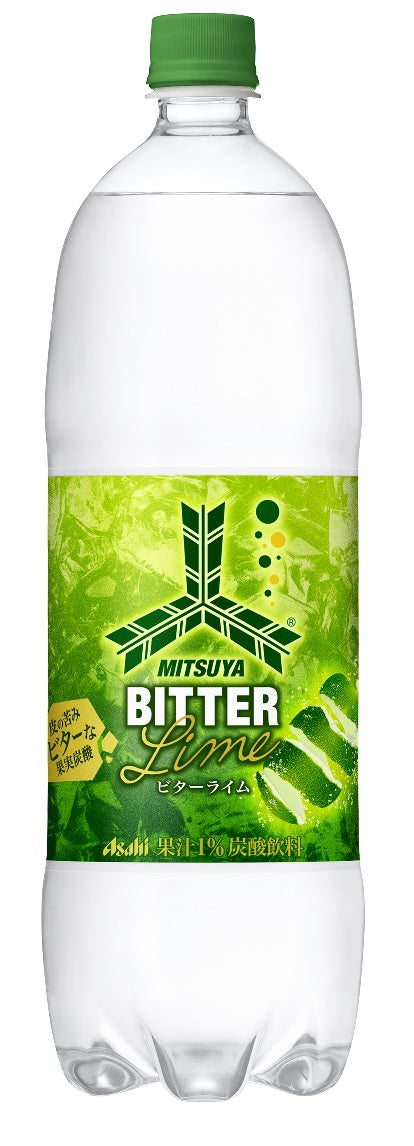 【送料無料】【2ケース販売】アサヒ 三ツ矢サイダー ビターライム 1500ml×16本（2ケース）