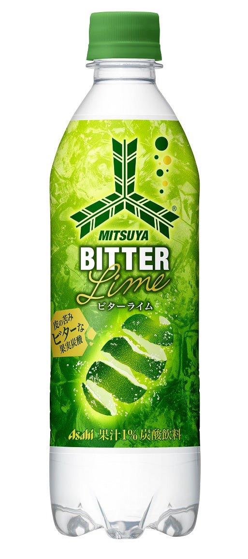 【送料無料】アサヒ 三ツ矢サイダー ビターライム 500ml×24本
