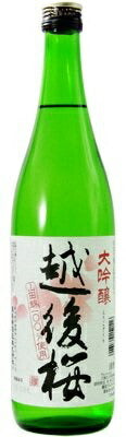 【送料無料】越後桜酒造 大吟醸 720ml×12本【北海道・沖縄県・東北・四国・九州地方は必ず送料が掛かります】