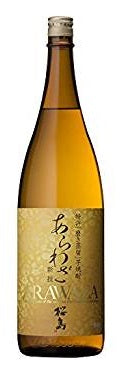 【送料無料】本坊酒造 あらわざ桜島 芋 25度 1.8L 1800ml×6本