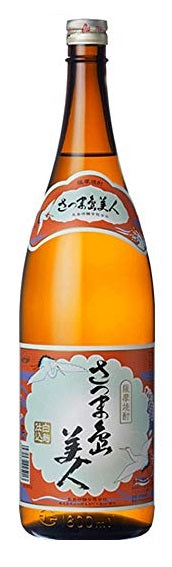 【送料無料】【ケース販売】長島研醸 さつま 島美人 芋 25度 瓶 1.8L×6本