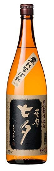 【送料無料】【ケース販売】田崎酒造 薩摩 黒七夕 芋 25度 1.8L×6本/1ケース
