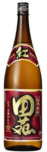 【送料無料】【ケース販売】田苑酒造 田苑 紅芋 黒麹仕込み 25度 1.8L×6本