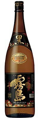 【送料無料】【ケース販売】霧島酒造 黒霧島 20度 瓶 1.8L×6本/1ケース【北海道・沖縄県・東北・四国・九州地方は必ず送料が掛かります】