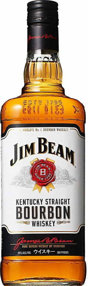 【送料無料】【ケース販売】サントリー ジムビーム ホワイト 正規品 1000ml×12本