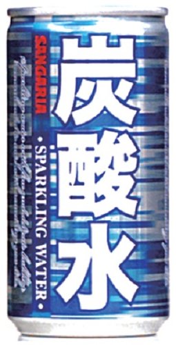【訳あり】【キズ・へこみ有り】 【送料無料】 サンガリア 炭酸水 185ml×30本