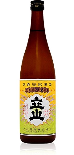 【送料無料】【ケース販売】【富山の地酒】立山 純米酒 瓶 720ml×12本/1ケース【北海道・沖縄県・東北・四国・九州地方は必ず送料が掛かります】