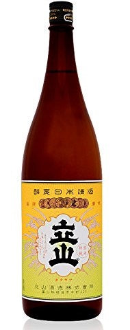 【送料無料】【ケース販売】富山県 立山酒造 純米酒  1.8L×6本/1ケース【北海道・沖縄県・東北・四国・九州地方は必ず送料が掛かります】