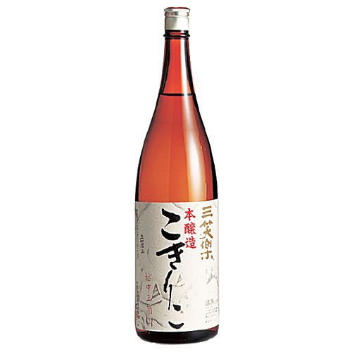 【送料無料】【富山の地酒】三笑楽 本醸造 こきりこ 瓶 1800ml 1.8L×6本【北海道・沖縄県・東北・四国・九州地方は必ず送料が掛かります】