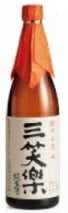 【送料無料】【ケース販売】【富山の地酒】三笑楽 純米酒 瓶 720ml×12本【北海道・沖縄県・東北・四国・九州地方は必ず送料が掛かります】