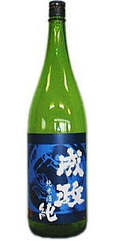 【送料無料】【ケース販売】【富山の地酒】成政 純米酒 純  瓶 1800ml×6本【北海道・沖縄県・東北・四国・九州地方は必ず送料が掛かります】