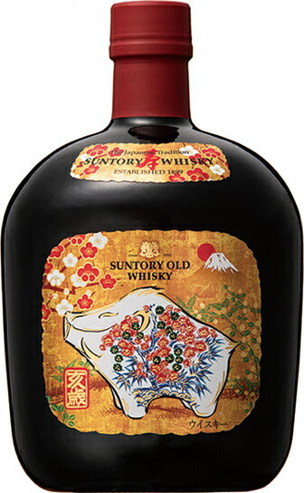 【2019年干支ラベル】【ご注意ください】サントリー ウイスキー オールド (亥歳) 干支 ラベル 700ml 1本 箱付【ご注文は12本まで同梱可能】【いのしし 亥 干支】