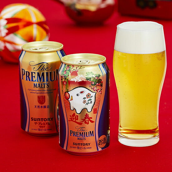 ビール ギフト【送料無料】サントリー ザ・プレミアムモルツ 干支デザインセット BPCF3N 350ml×12本 詰め合わせ セット