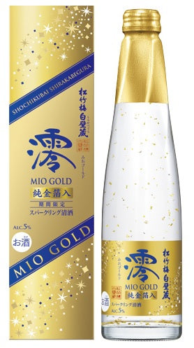 【送料無料】【ケース販売】松竹梅白壁蔵 澪‐GOLD- スパークリング清酒 300ml×12本 【北海道・沖縄県・東北・四国・九州地方は必ず送料が掛かります。】
