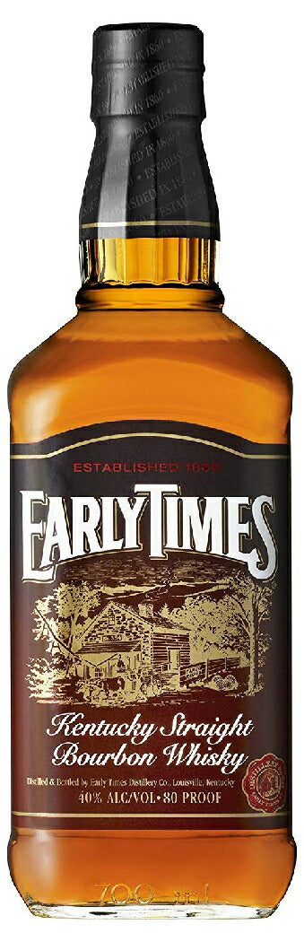 【送料無料】【ケース販売】正規品 バーボンウイスキー アーリータイムズ ブラウンラベル 700ml×12本【北海道・沖縄県・東北・四国・九州地方は必ず送料が掛かります】