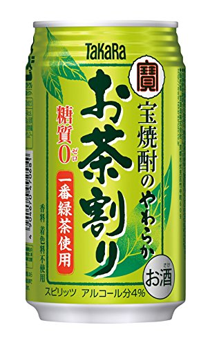 【送料無料】宝焼酎のやわらかお茶割り 335ml×2ケース【北海道・沖縄県・東北・四国・九州地方は必ず送料が掛かります】