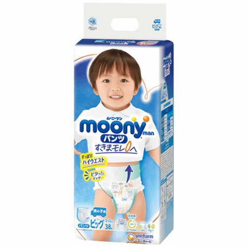 ムーニーマン パンツ 男の子 BIGサイズ 38枚