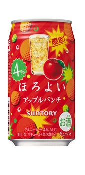 【送料無料】サントリー ほろよい アップルパンチ 350ml×2ケース【北海道・沖縄県・東北・四国・九州地方は必ず送料が掛かります】
