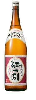 【送料無料】宝酒造 全量芋焼酎 紅一刻 25度 1800ml  1.8×6本/1ケース【北海道・沖縄県・東北・四国・九州地方は必ず送料が掛かります】