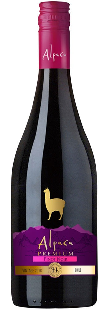 【送料無料】ワイン チリ サンタヘレナ アルパカ プレミアム ピノ・ノワール 750ml×12本/1ケース【北海道・沖縄県・東北・四国・九州地方は必ず送料が掛かります】