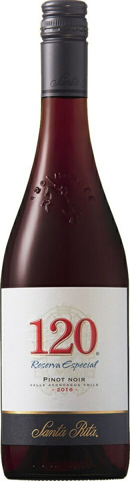 サンタ・リタ １２０（シェント・ベインテ） ピノ・ノワール赤 750ml 1本【ご注文は1ケース(12本)まで同梱可能です。】