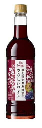 【送料無料】アサヒ サントネージュ 酸化防止剤無添加のやさしいワイン 赤 720ml 12本/1ケース【北海道・沖縄県・東北・四国・九州地方は必ず送料が掛かります】