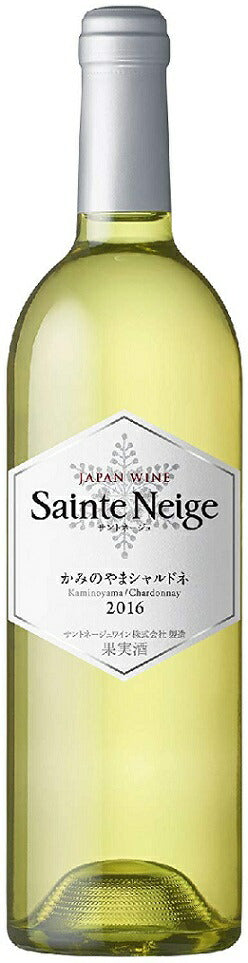 【日本ワイン】サントネージュかみのやま シャルドネ 750ml 1本【ご注文は12本まで同梱可能】