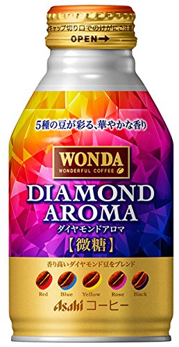 【訳あり】【賞味期限5/25まで】送料無料 アサヒ WONDA ワンダ ダイヤモンドアロマ 微糖 260ml×2ケース【ご注文は2ケースまで同梱可能です】