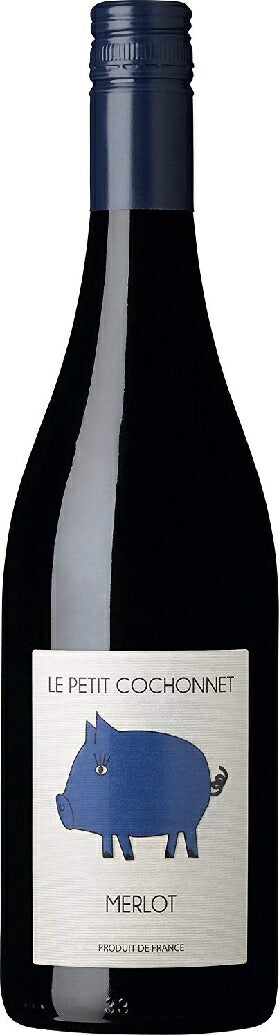 【送料無料】ジネステ プティ・コショネ メルロー 750ml×6本［赤/ミディアム/フランス］【北海道・東北・四国・九州・沖縄県は別途送料がかかります】