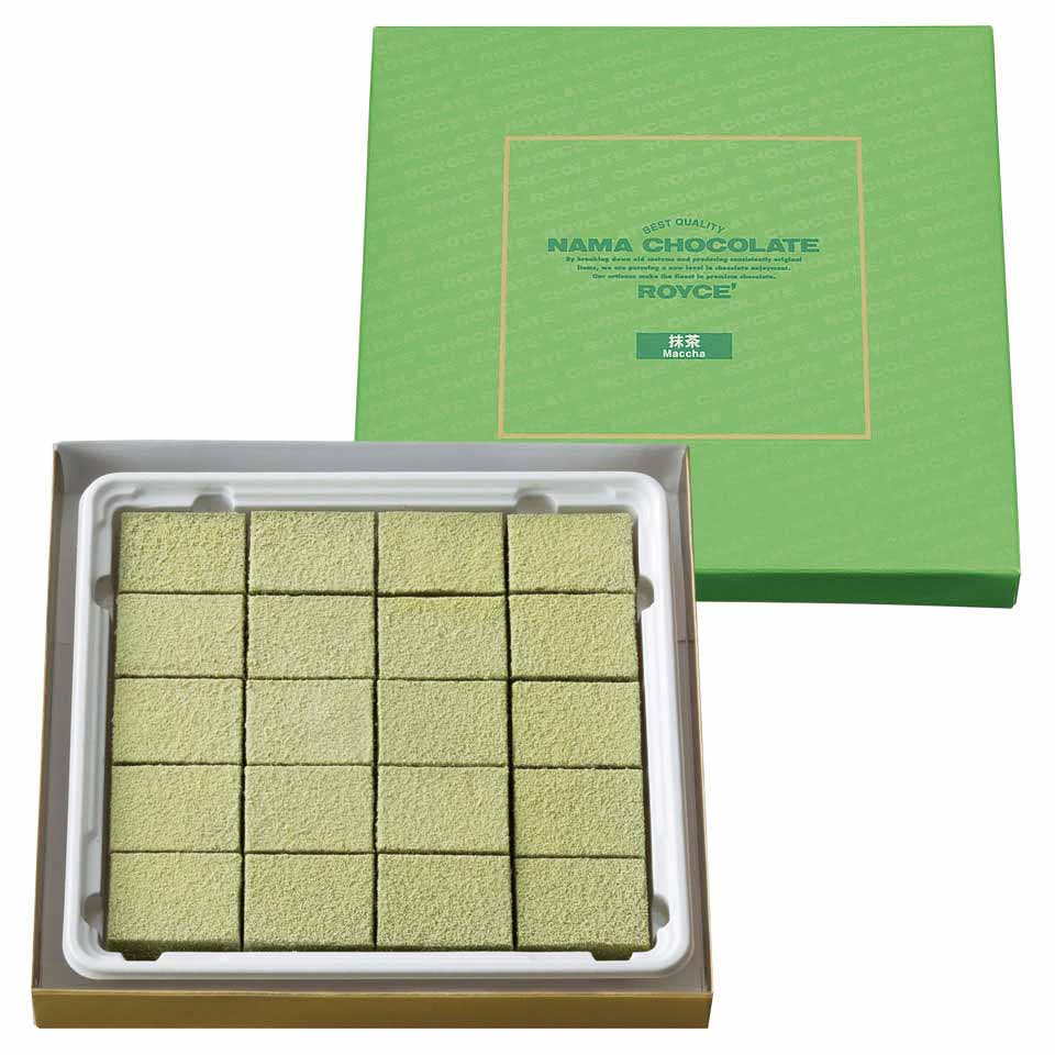 ロイズ 生チョコレート 抹茶 ROYCE 北海道 人気 定番 お菓子 スイーツ 生チョコ 生クリーム 洋酒 / チョコレート クリスマス ホワイトデー
